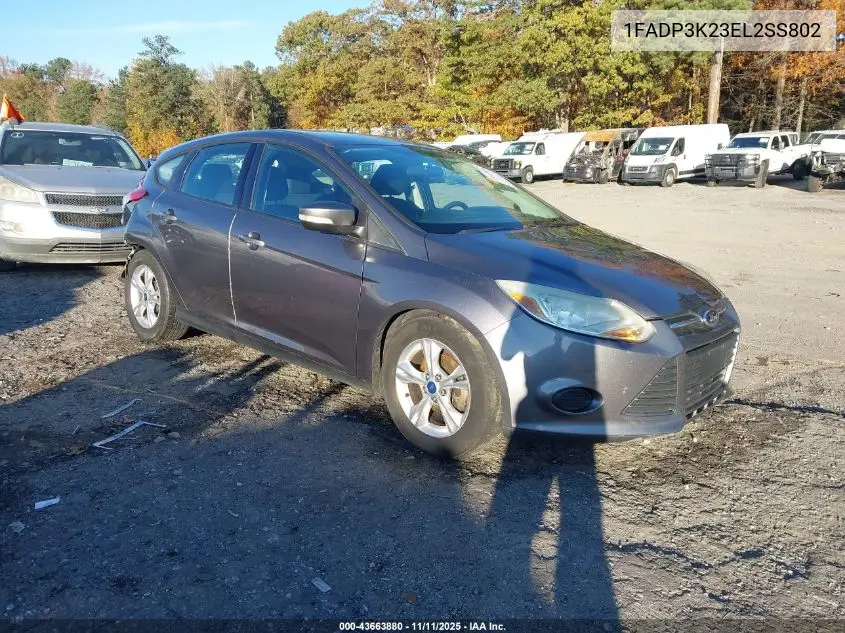 1FADP3K23EL255802 2014 Ford Focus Se