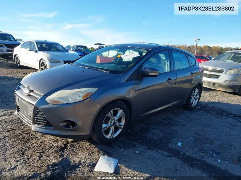 1FADP3K23EL255802 2014 Ford Focus Se