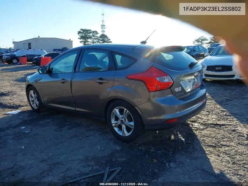 1FADP3K23EL255802 2014 Ford Focus Se