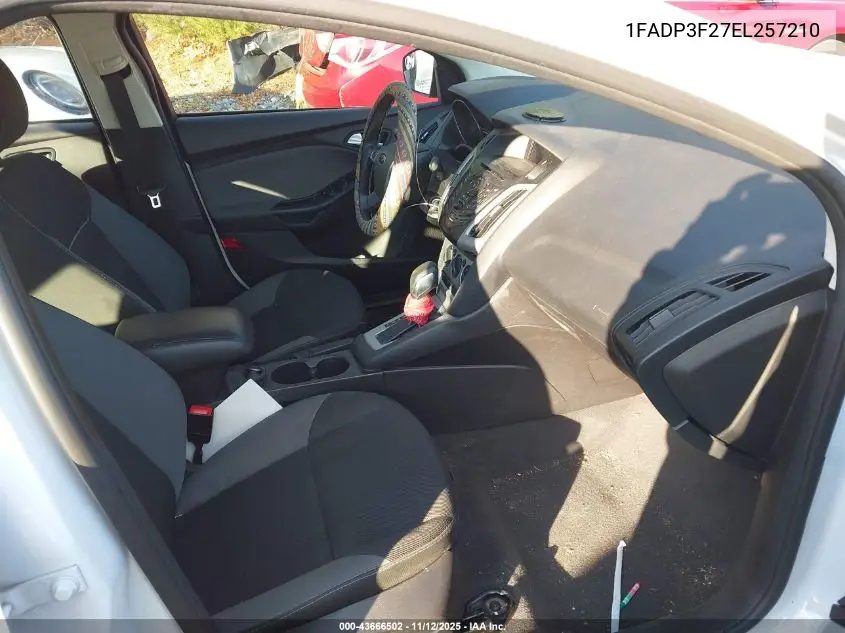 1FADP3F27EL257210 2014 Ford Focus Se