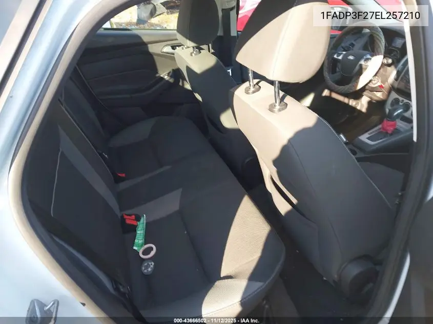 1FADP3F27EL257210 2014 Ford Focus Se