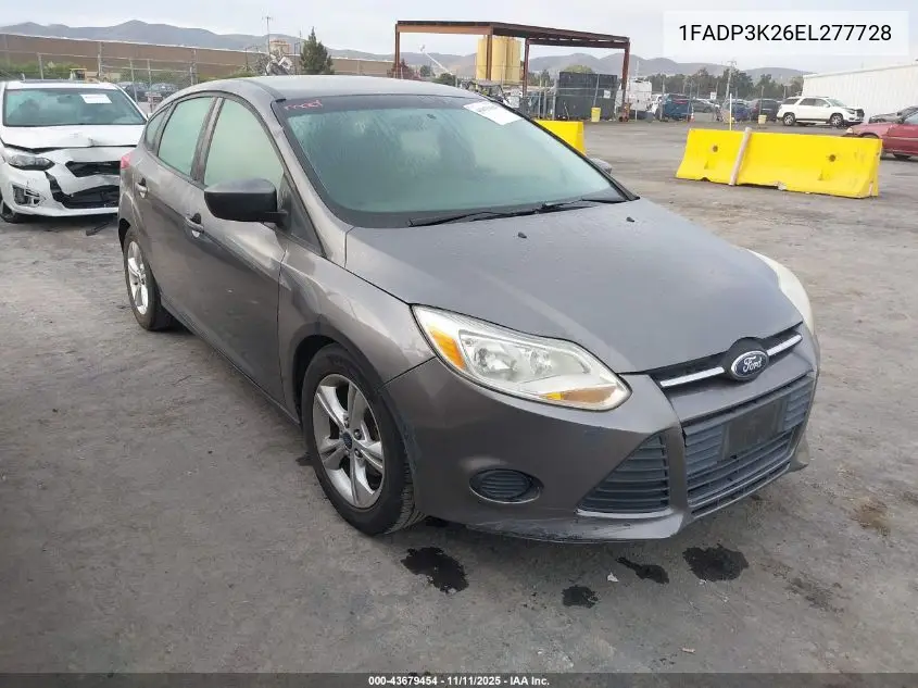 1FADP3K26EL277728 2014 Ford Focus Se