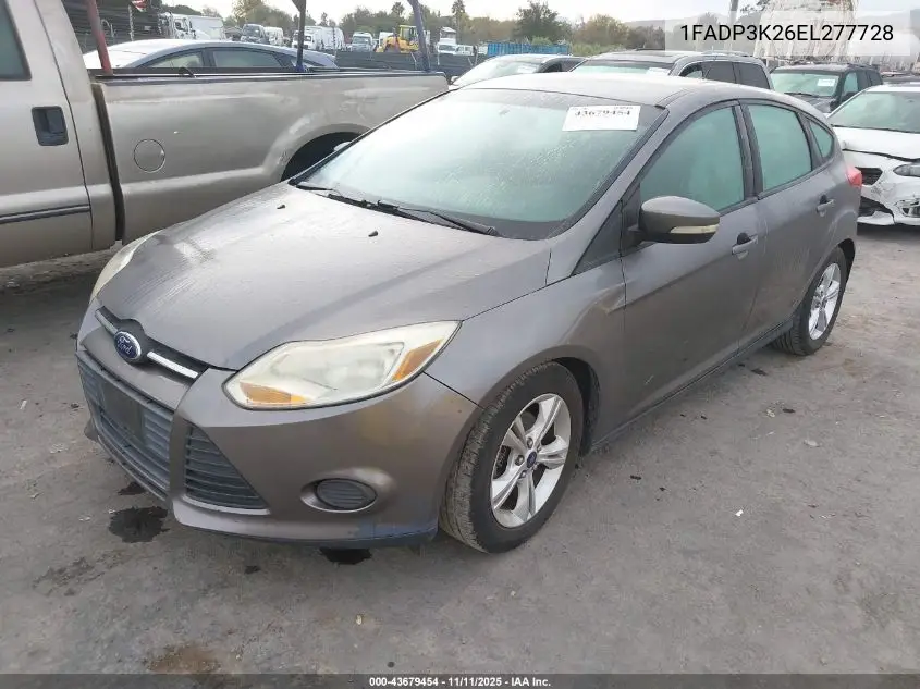 1FADP3K26EL277728 2014 Ford Focus Se