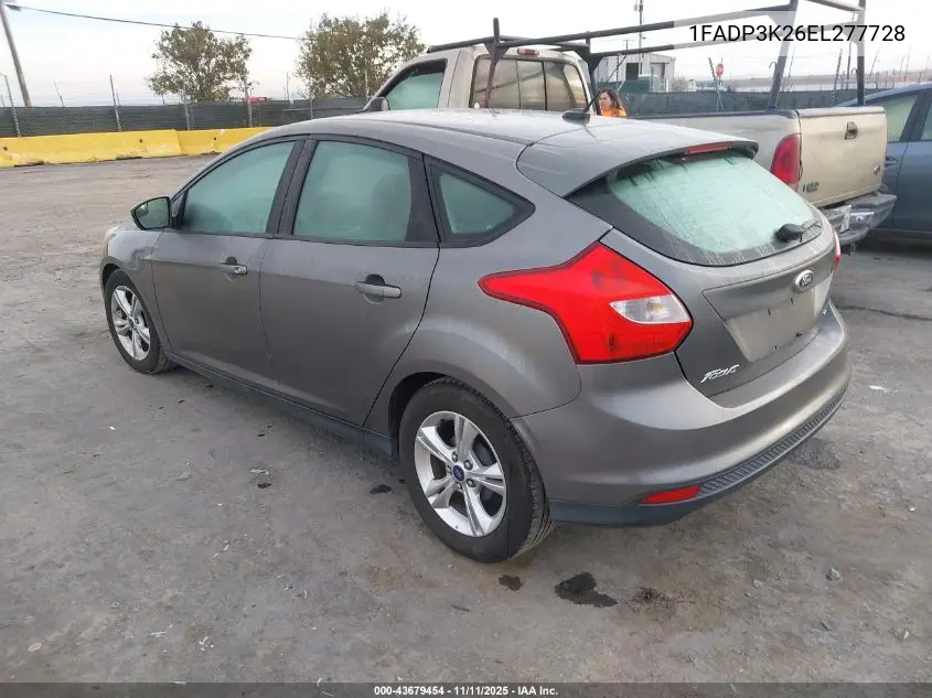1FADP3K26EL277728 2014 Ford Focus Se