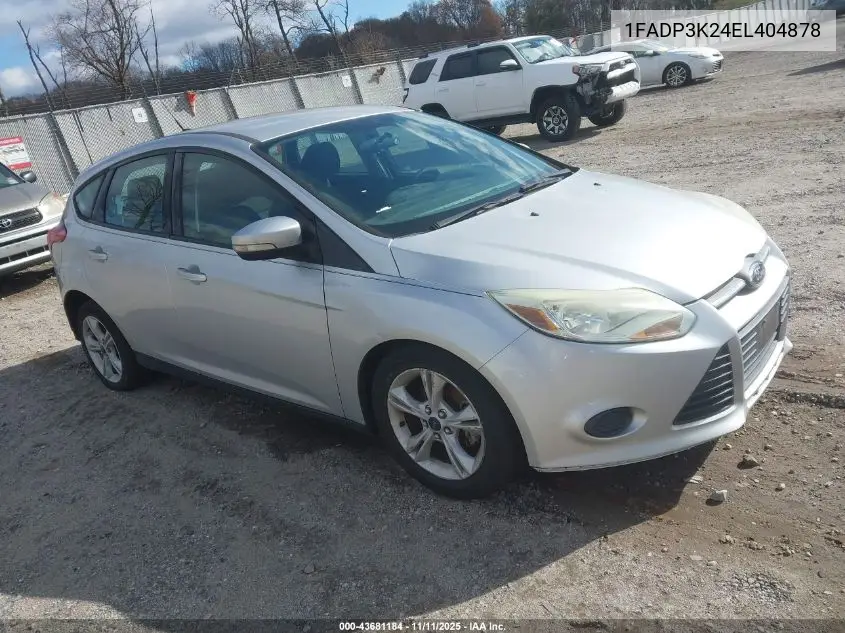 1FADP3K24EL404878 2014 Ford Focus Se