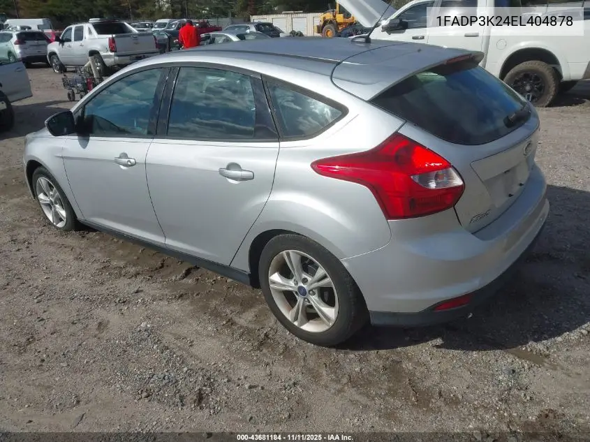 1FADP3K24EL404878 2014 Ford Focus Se