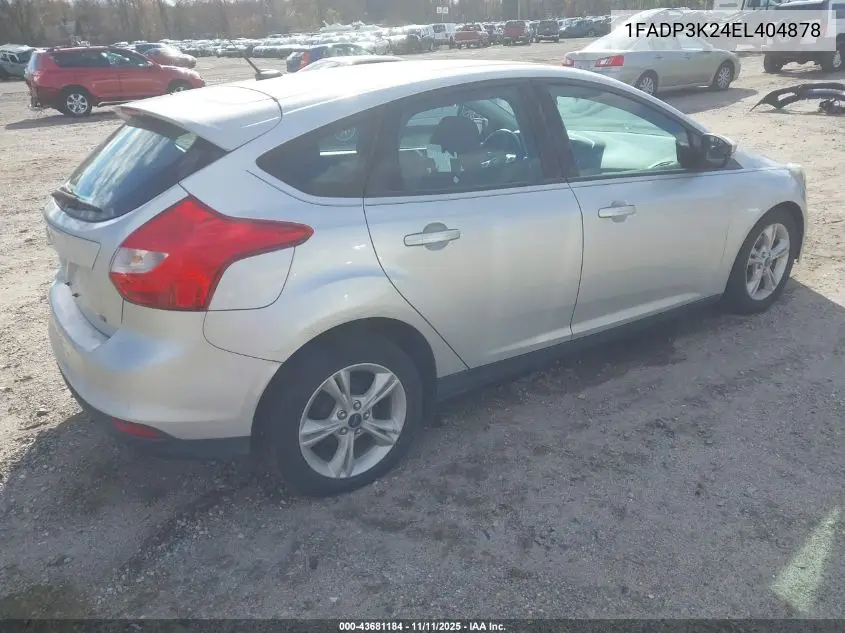 1FADP3K24EL404878 2014 Ford Focus Se