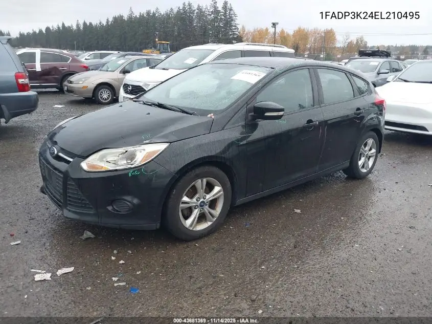 1FADP3K24EL210495 2014 Ford Focus Se