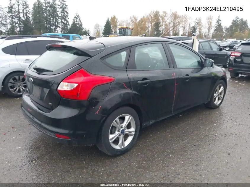 1FADP3K24EL210495 2014 Ford Focus Se