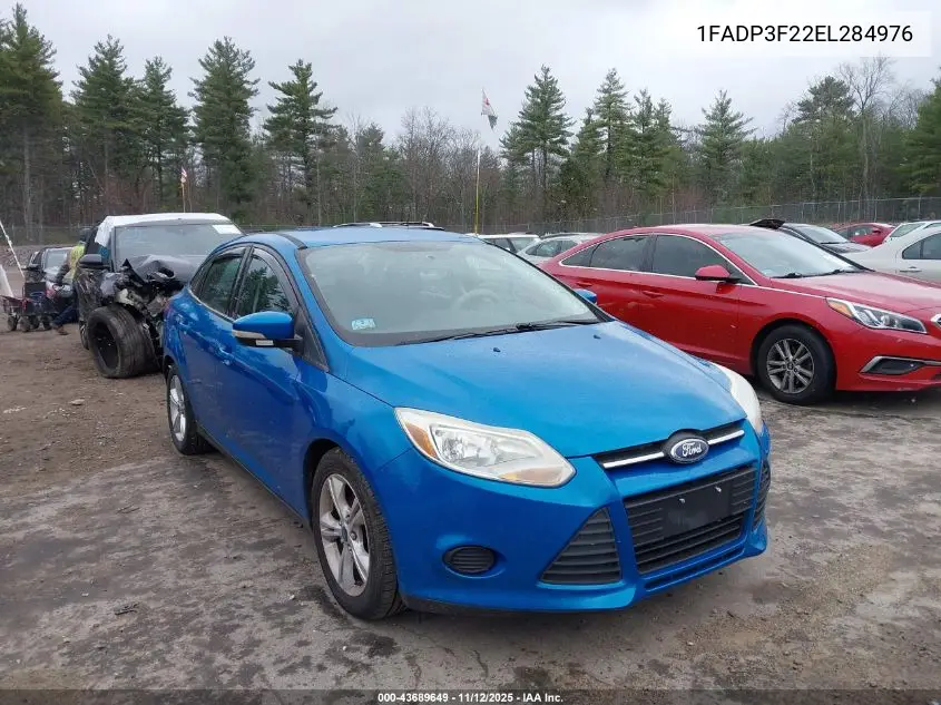 1FADP3F22EL284976 2014 Ford Focus Se