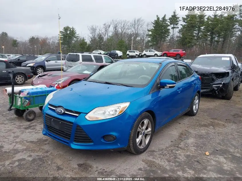 1FADP3F22EL284976 2014 Ford Focus Se