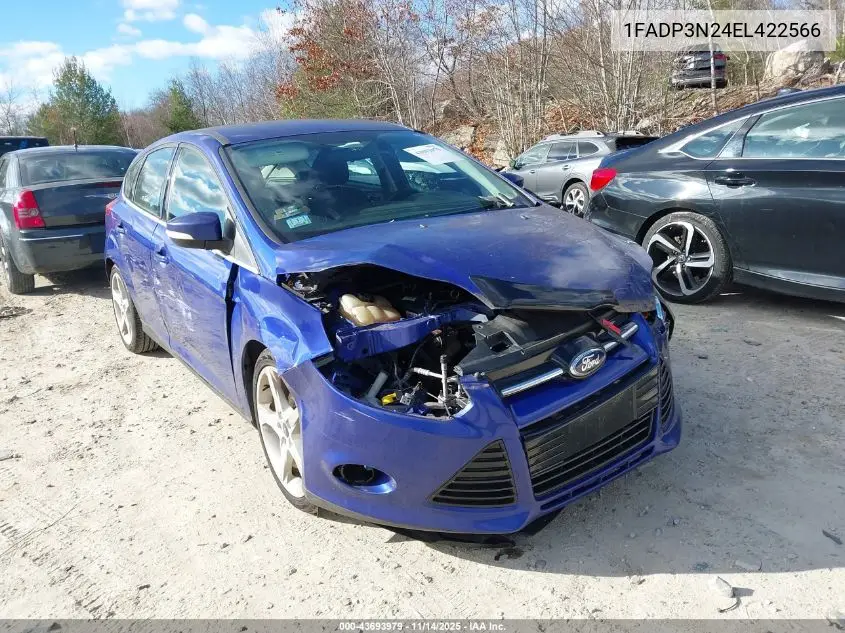 1FADP3N24EL422566 2014 Ford Focus Titanium