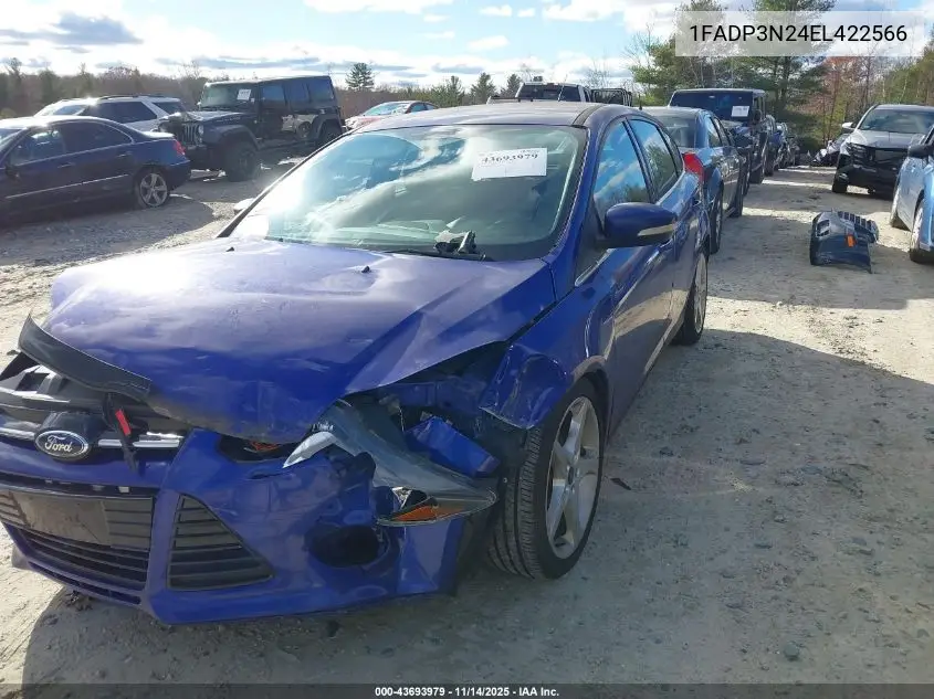 1FADP3N24EL422566 2014 Ford Focus Titanium