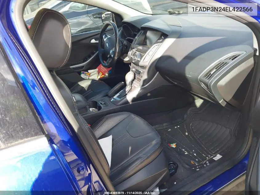 1FADP3N24EL422566 2014 Ford Focus Titanium