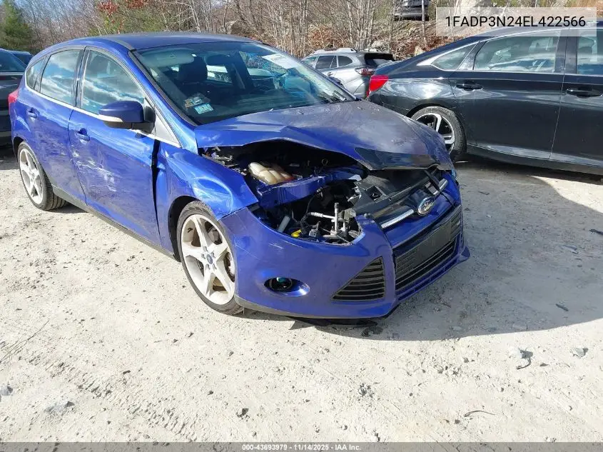 1FADP3N24EL422566 2014 Ford Focus Titanium