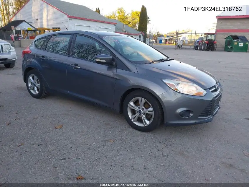 1FADP3K24EL318762 2014 Ford Focus Se