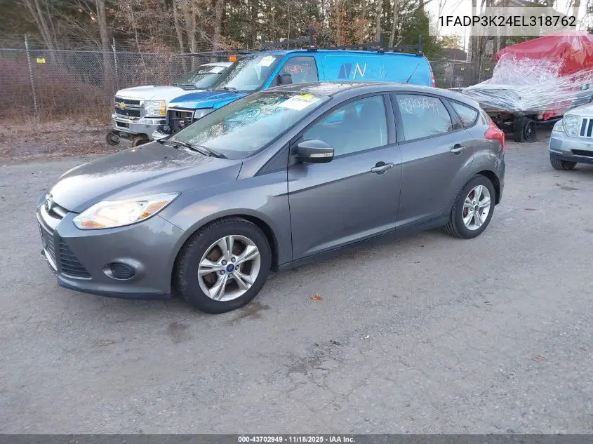 1FADP3K24EL318762 2014 Ford Focus Se