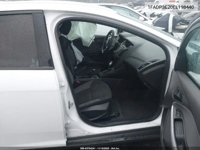 1FADP3E20EL198440 2014 Ford Focus S