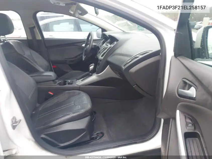 1FADP3F21EL258157 2014 Ford Focus Se