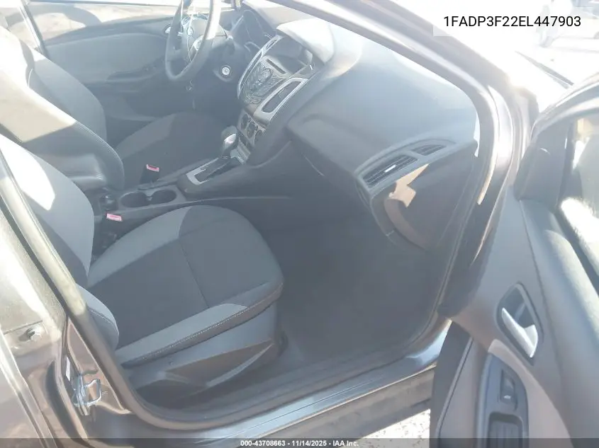 1FADP3F22EL447903 2014 Ford Focus Se