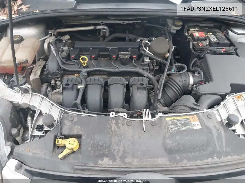 1FADP3N2XEL125611 2014 Ford Focus Titanium