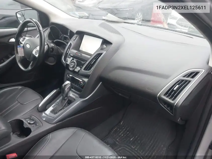 1FADP3N2XEL125611 2014 Ford Focus Titanium