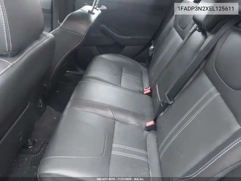 1FADP3N2XEL125611 2014 Ford Focus Titanium