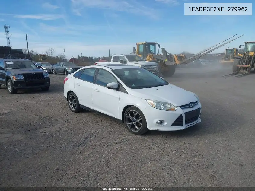 1FADP3F2XEL279962 2014 Ford Focus Se