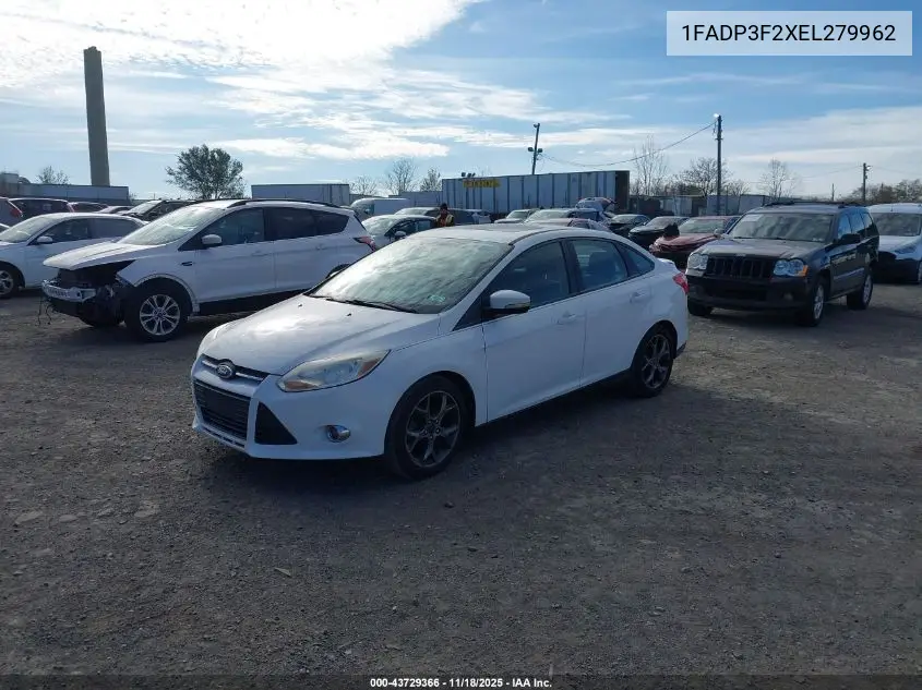 1FADP3F2XEL279962 2014 Ford Focus Se
