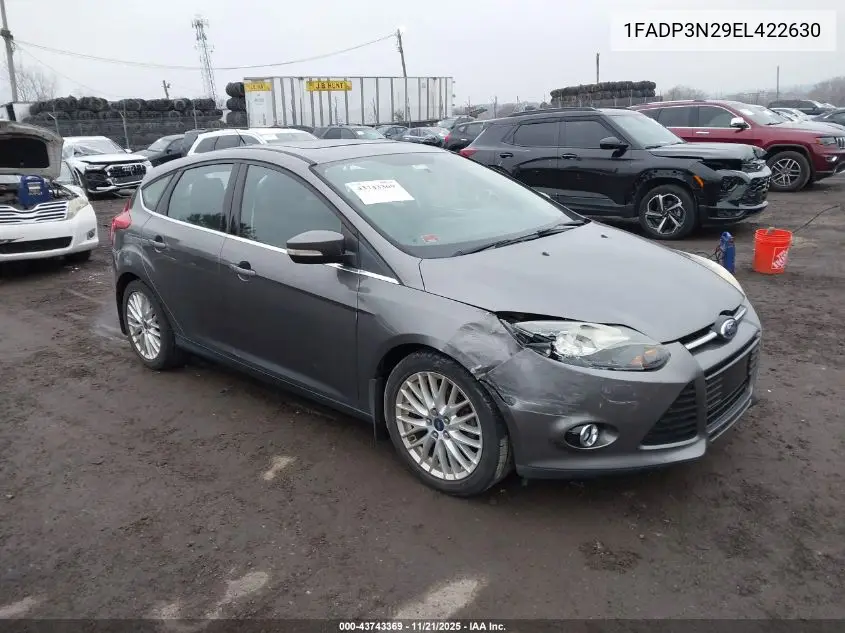 1FADP3N29EL422630 2014 Ford Focus Titanium