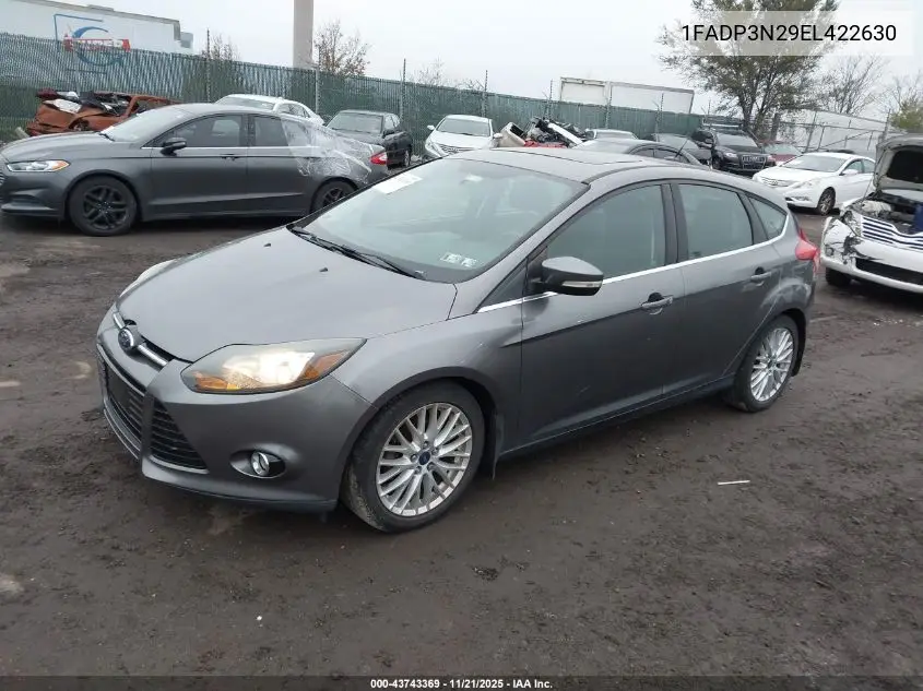 1FADP3N29EL422630 2014 Ford Focus Titanium