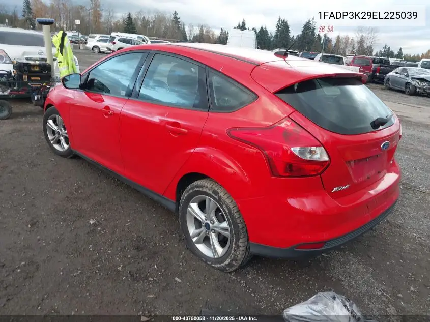 1FADP3K29EL225039 2014 Ford Focus Se
