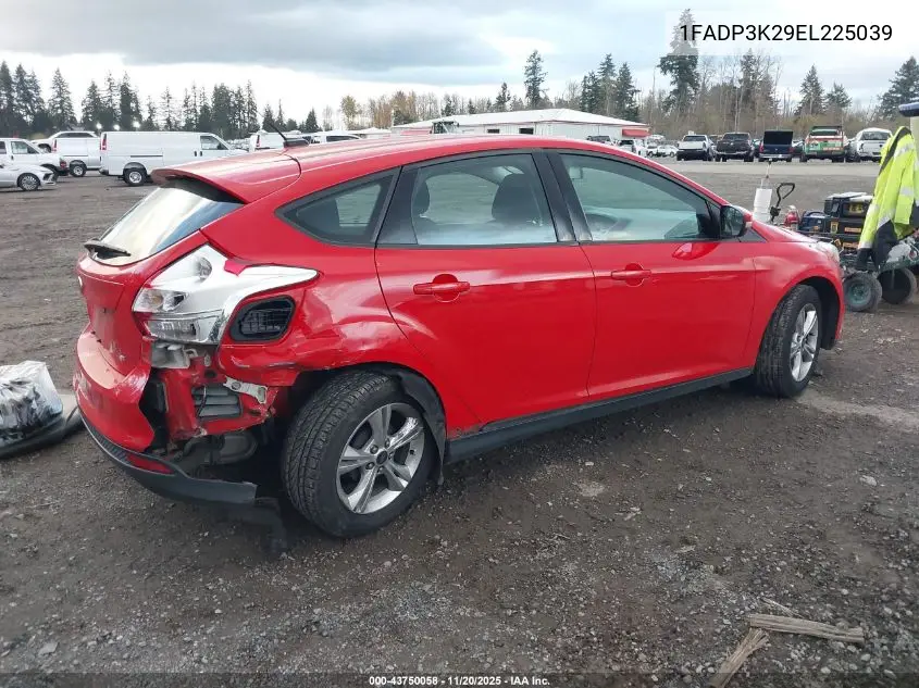 1FADP3K29EL225039 2014 Ford Focus Se