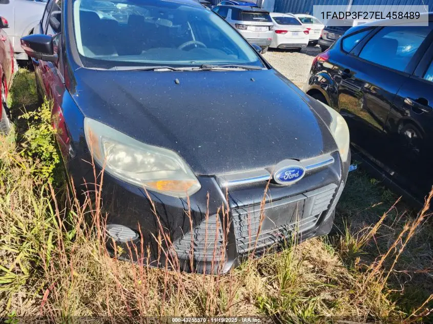 1FADP3F27EL458489 2014 Ford Focus Se