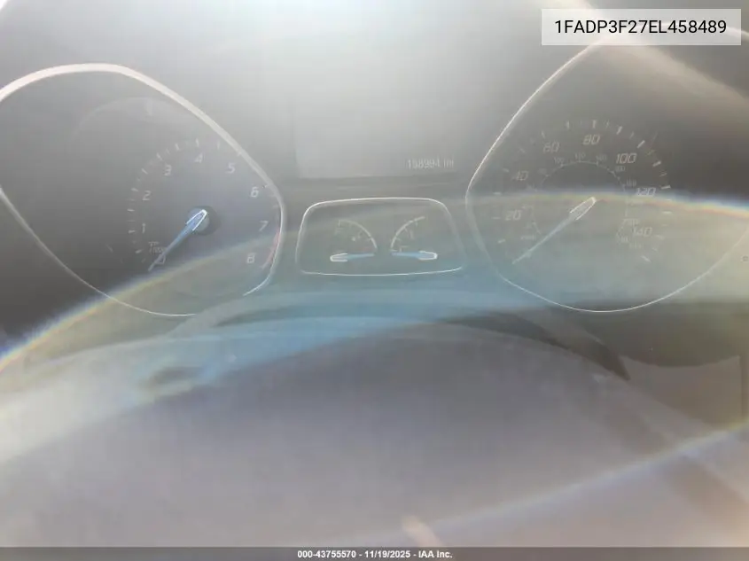 1FADP3F27EL458489 2014 Ford Focus Se