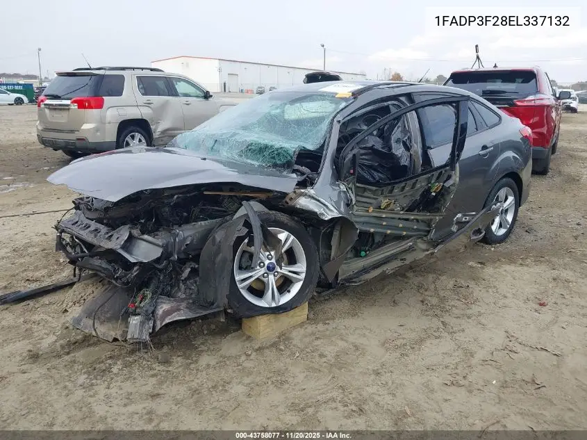 1FADP3F28EL337132 2014 Ford Focus Se