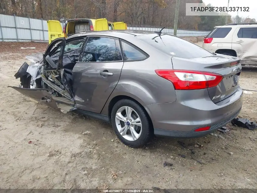 1FADP3F28EL337132 2014 Ford Focus Se