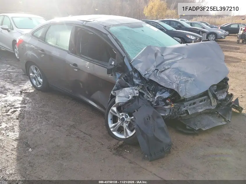 1FADP3F25EL397210 2014 Ford Focus Se
