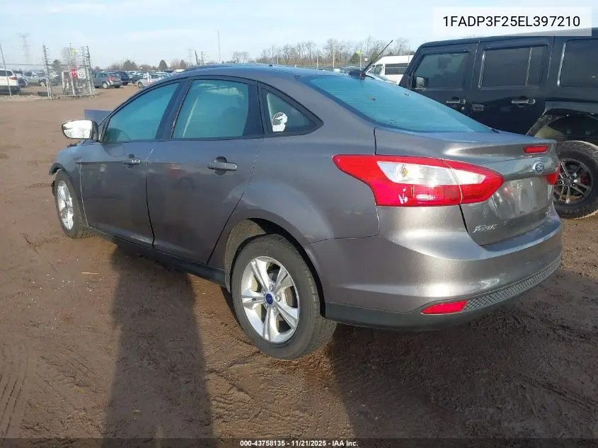 1FADP3F25EL397210 2014 Ford Focus Se