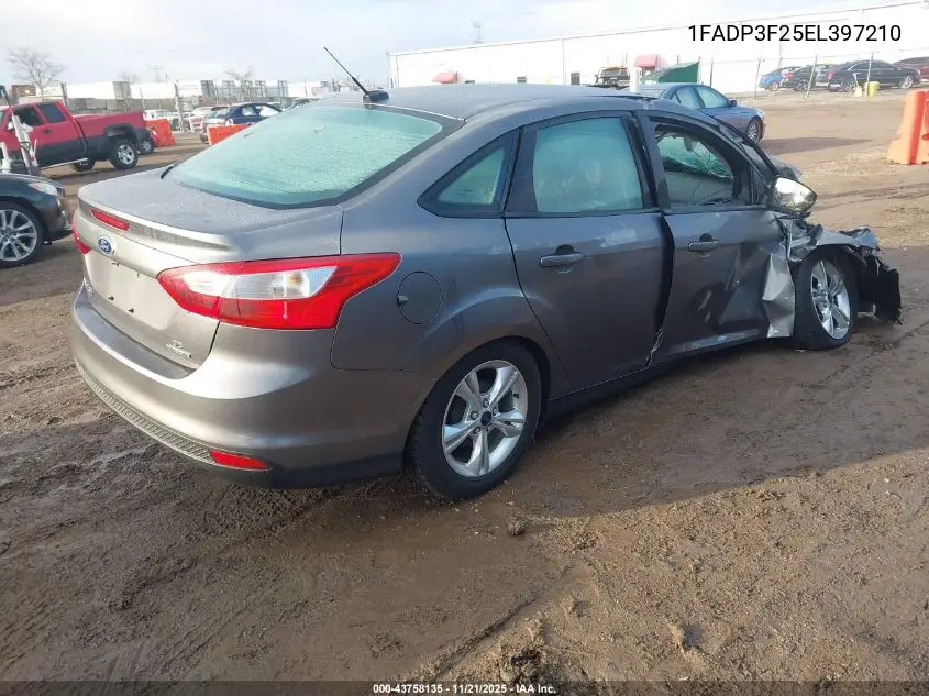 1FADP3F25EL397210 2014 Ford Focus Se