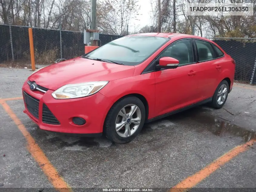 1FADP3F26EL306350 2014 Ford Focus Se