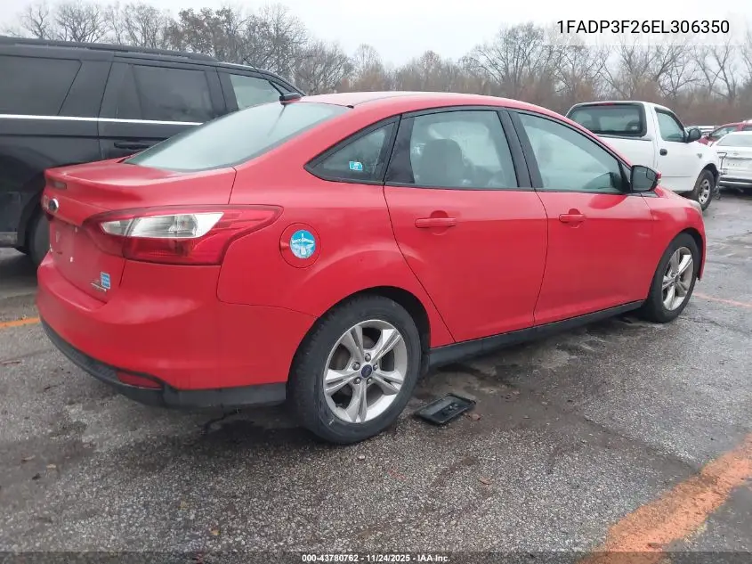 1FADP3F26EL306350 2014 Ford Focus Se