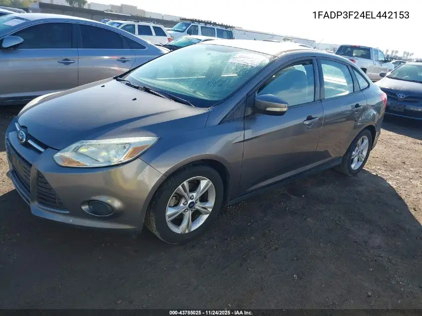 1FADP3F24EL442153 2014 Ford Focus Se