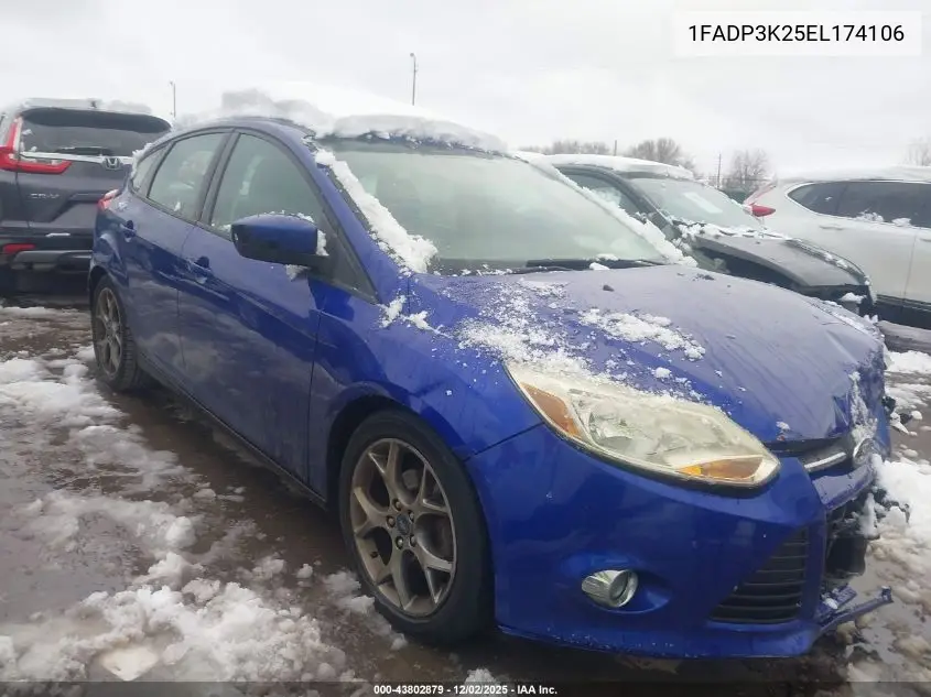 1FADP3K25EL174106 2014 Ford Focus Se