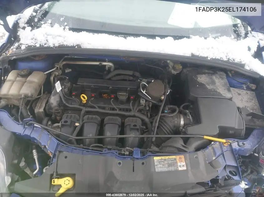 1FADP3K25EL174106 2014 Ford Focus Se