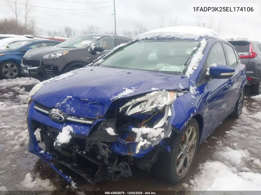 1FADP3K25EL174106 2014 Ford Focus Se