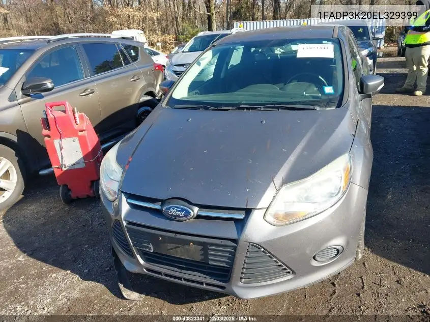 1FADP3K20EL329399 2014 Ford Focus Se