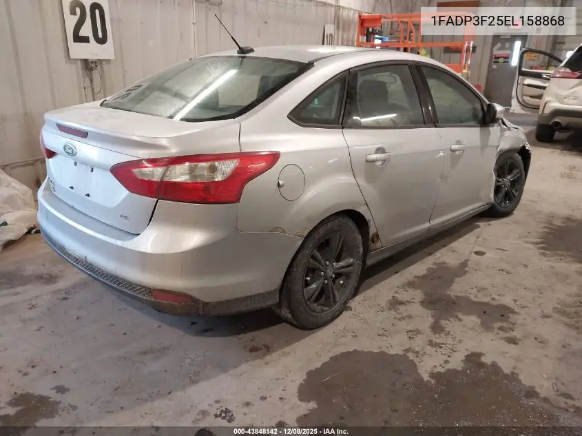 1FADP3F25EL158868 2014 Ford Focus Se