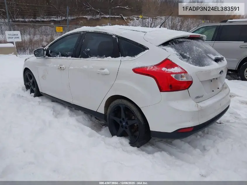 1FADP3N24EL383591 2014 Ford Focus Titanium