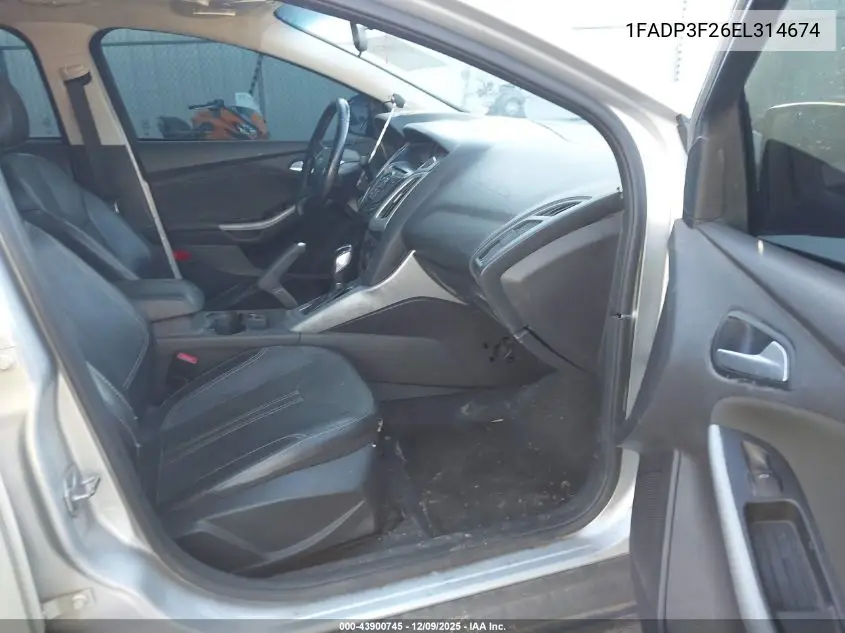 1FADP3F26EL314674 2014 Ford Focus Se
